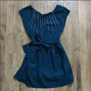 GUC Rory Becca x Forever 21 Blue Back Cutout Dress S/P